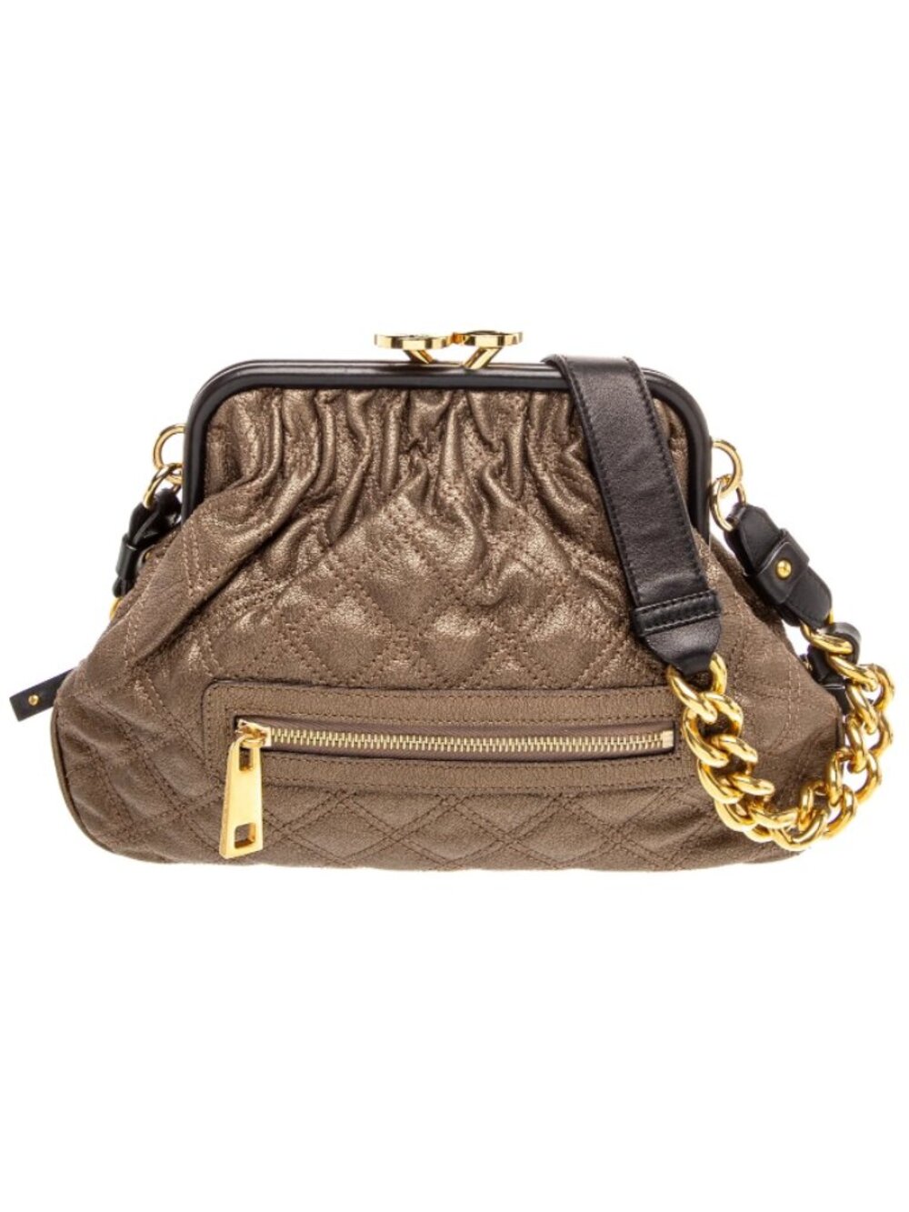 Marc Jacobs Vintage 2010 Archive Metallic Bronze Little Stam Bag - Picture 14 of 17